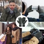 clubone Winter Gloves - Gloves for Men Women, Stretch Fleece Gloves With Smart Touch, Windproof Glove for Running Driving - Image 5